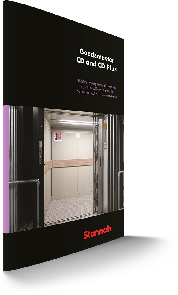 Goods Lift Range & Dimensions | UK Manufacturer | Stannah